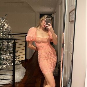 Oh Polly Cute Pink Dresss